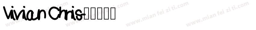Vivian Chris字体转换